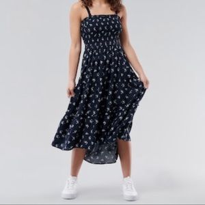 Blue Floral Hollister Dress